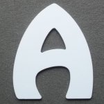 Plastic letter PVC BUBBEL