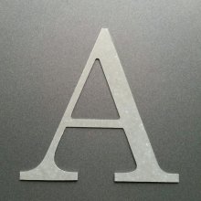 Zinken bord letter LOFT