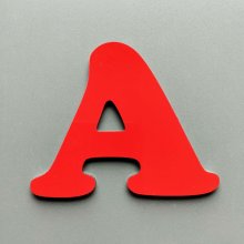 Metalen letterkleur COOPER ZWART