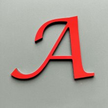Metalen letterkleur LUCIDA CALLIGRAPHY