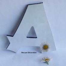 Decoratieve wandspiegel letter CANCUN