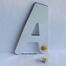 Decoratieve wandletter spiegel DOM CASUAL