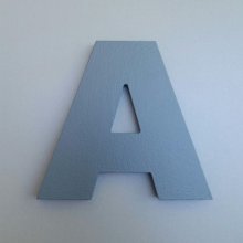 Letterbord ARIAL ZWART