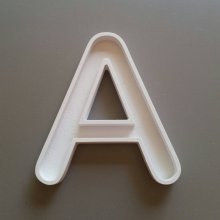 Holle letter in wit PVC ARIAL ROUNDED