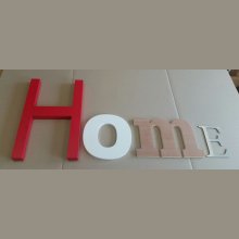 Decoratieve wandletter HOME