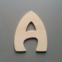 Houten brief om model BUBBLE te schilderen