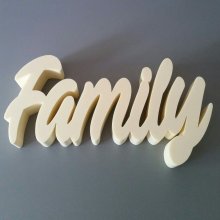 Polystyreen letters Familie