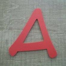 Plastic letter PVC kleur ANIME