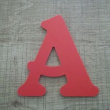 Plastic letter PVC kleur BELSHAW