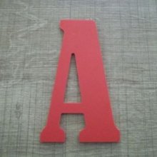 Plastic letter PVC kleur BERNARD CONDENSED