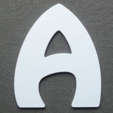 Plastic letter PVC BUBBEL