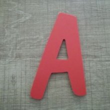 Plastic letter PVC kleur DOM CASUAL