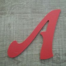 Plastic letter PVC kleur FELIPE