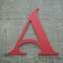 Plastic letter PVC kleur SHANGRI LA