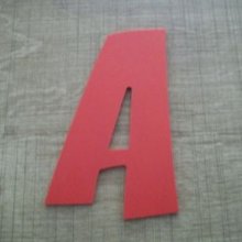 Kunststof letter PVC kleur ZOINKS