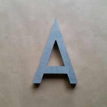 Zink 3D reliëfletter HAARLEM
