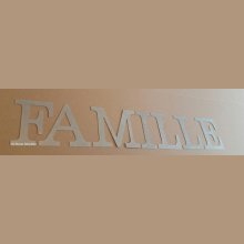 Zinken sierletter FAMILIE 20 cm