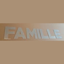 Zinken sierletter FAMILIE 20 cm