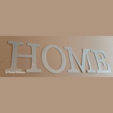 Zinken sierletter HOME 30 cm