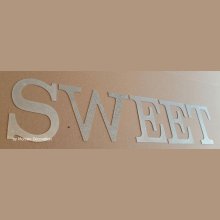 Zinken sierletter SWEET 20 cm