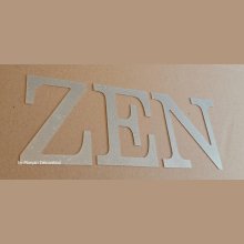 ZEN zink sierletter 20 cm